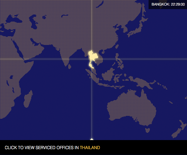 Building an interactive map and world clock using HTML 5 & jQuery