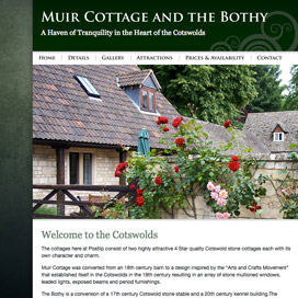 Muir Cottage and the Bothy
